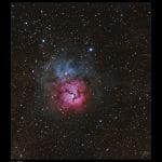 Messier 20, der Trifid Nebel