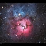 Messier 20, der Trifid Nebel - APOD